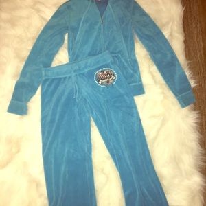 Juicy Couture Terrycloth track suit